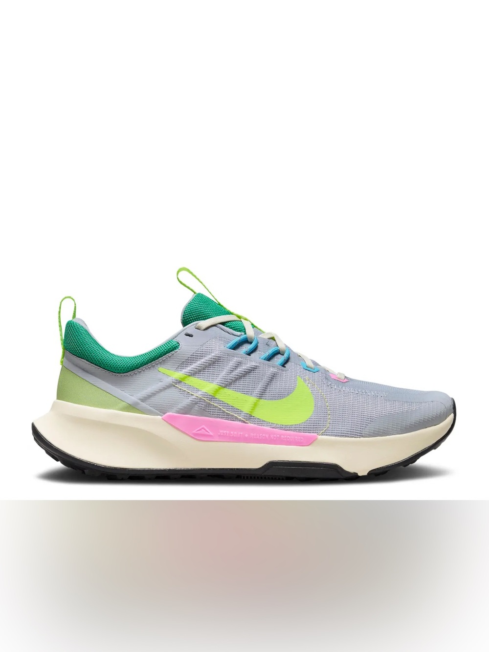 Nike Juniper Trail 2 Next Nature: Wolf Grey / Volt NEW, men’s 9.5 shoes sneakers